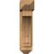 Ekena Millwork Imperial Arts and Crafts Rough Sawn Bracket w/ Offset Brace, Western Red Cedar, 6"W x 20"D x 24"H BKT0604X20X24IMP03RWR - alternate 2